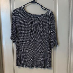 Polka Dot Women's Top